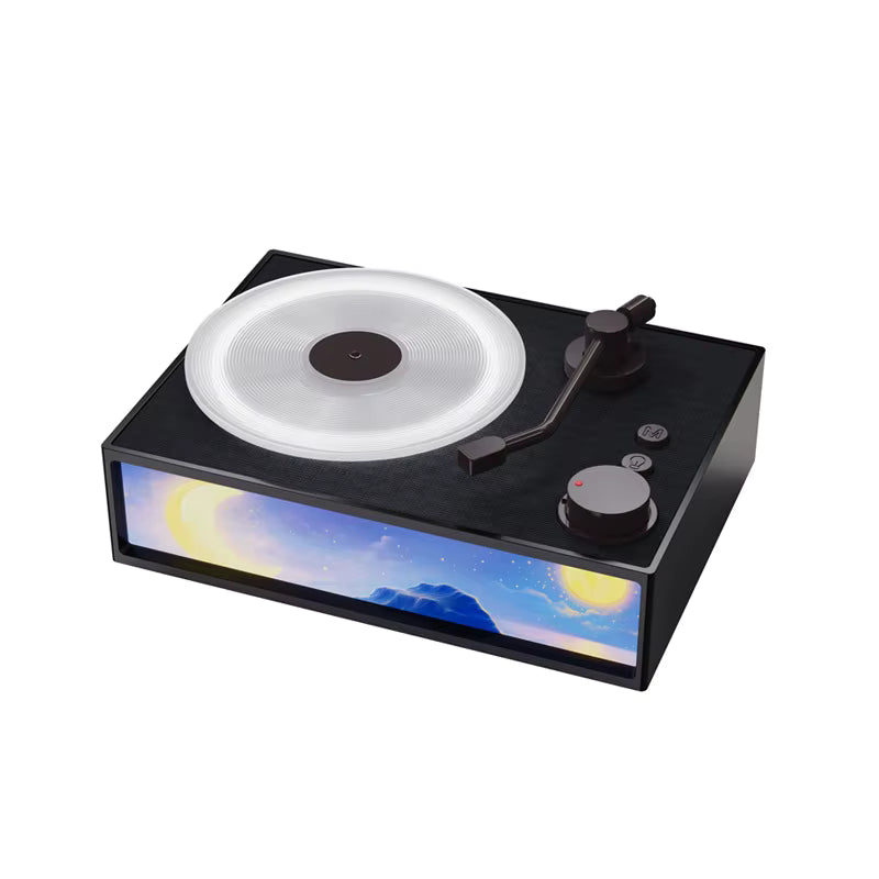 Mini Retro Vinyl Player
