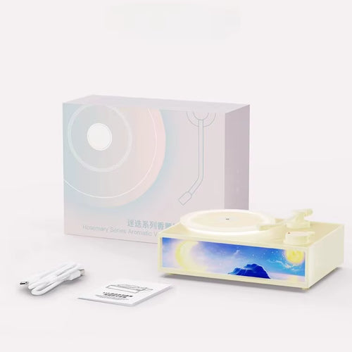 Mini Retro Vinyl Player