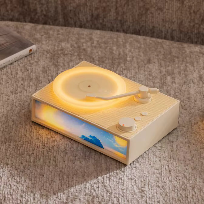 Mini Retro Vinyl Player